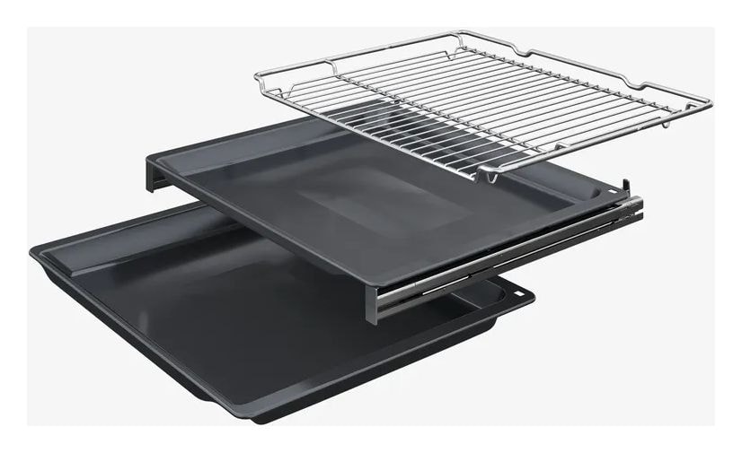 iQ700 HB974GLB1 Einbaubackofen groß AutoClean (Schwarz/Edelstahl) 
