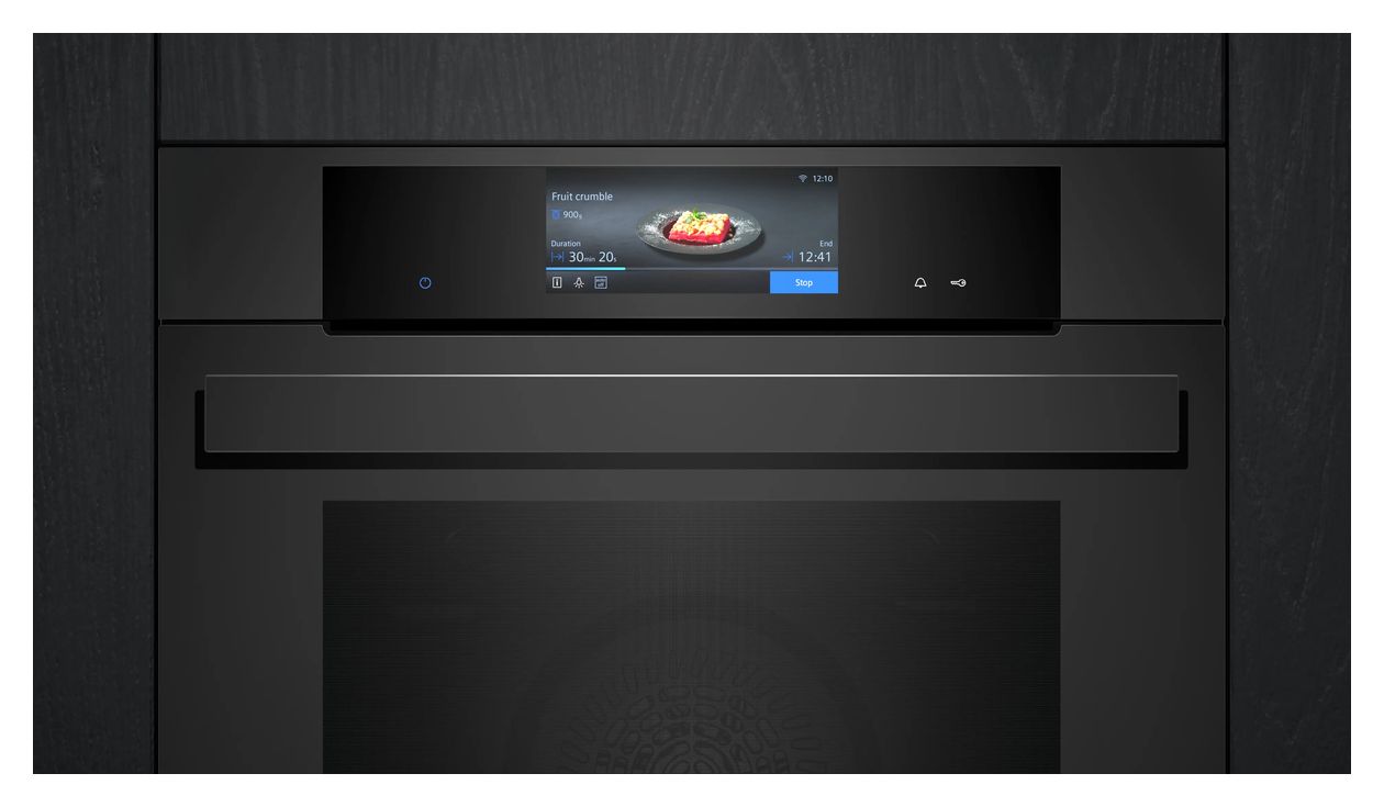 iQ700 HB978GNM1 Einbaubackofen groß AutoClean (Schwarz) 