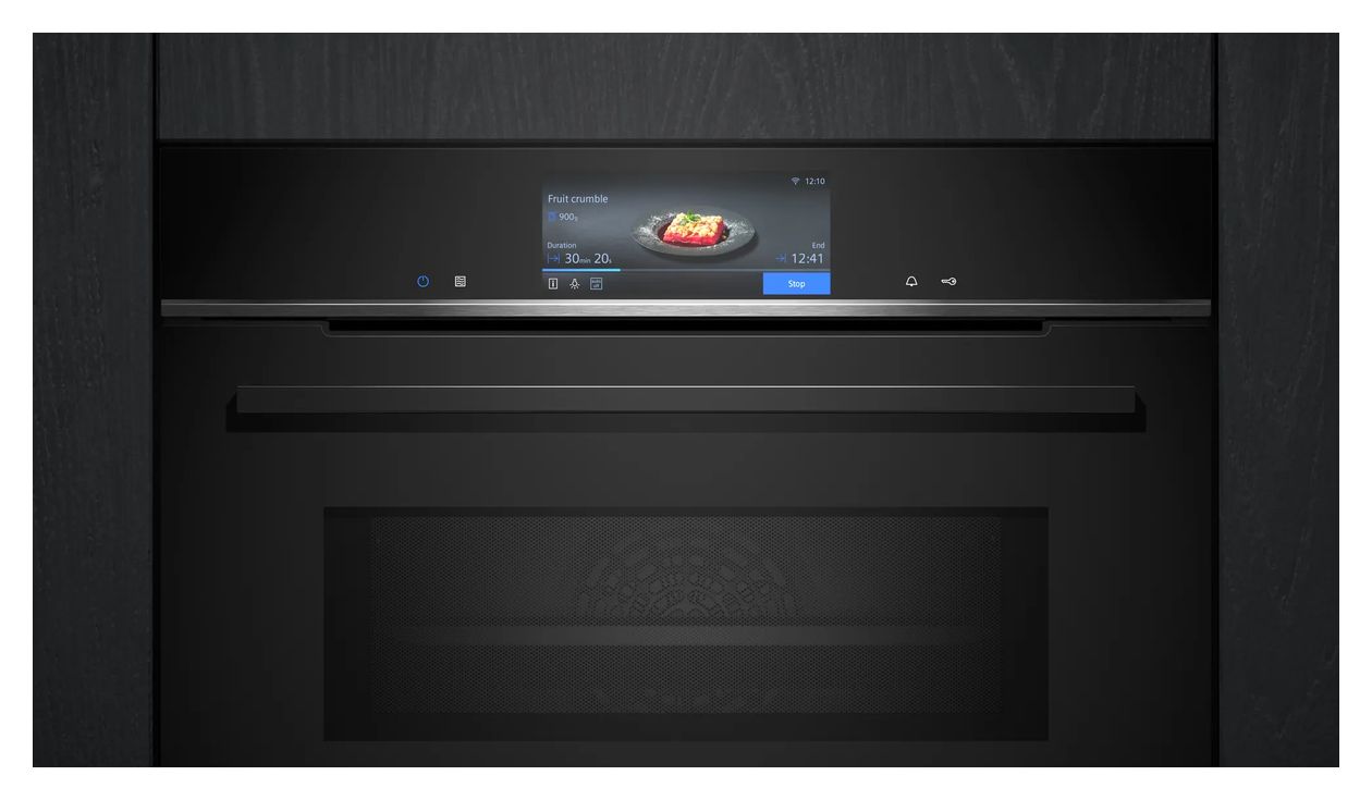 iQ700 HM778GMB1 Einbaubackofen groß AutoClean Mikrowelle 