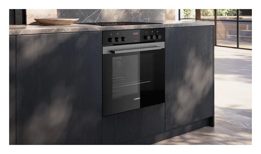 MKD2KC61 (HD314A0S3 + EA64RGNA1E) Herdset groß AutoClean humidClean mit 60 cm Glaskeramik Kochfeld 