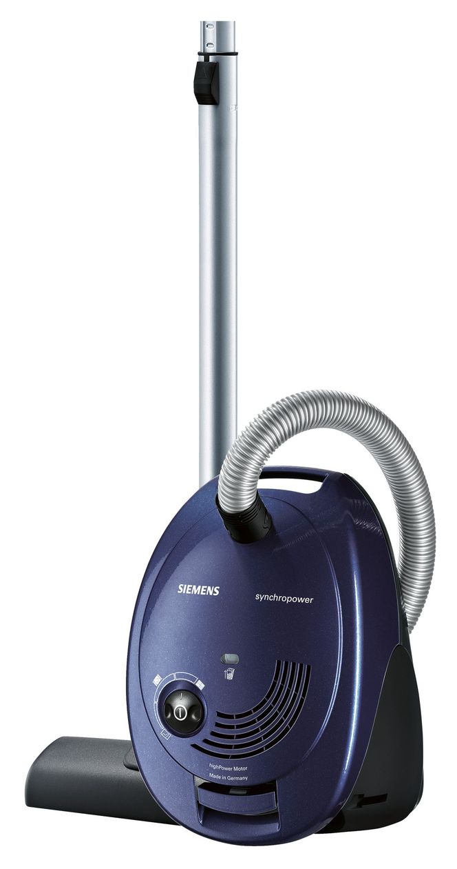 VS06A111 Bodenstaubsauger mit Staubbeutel 600 W Micro  (Blau) 