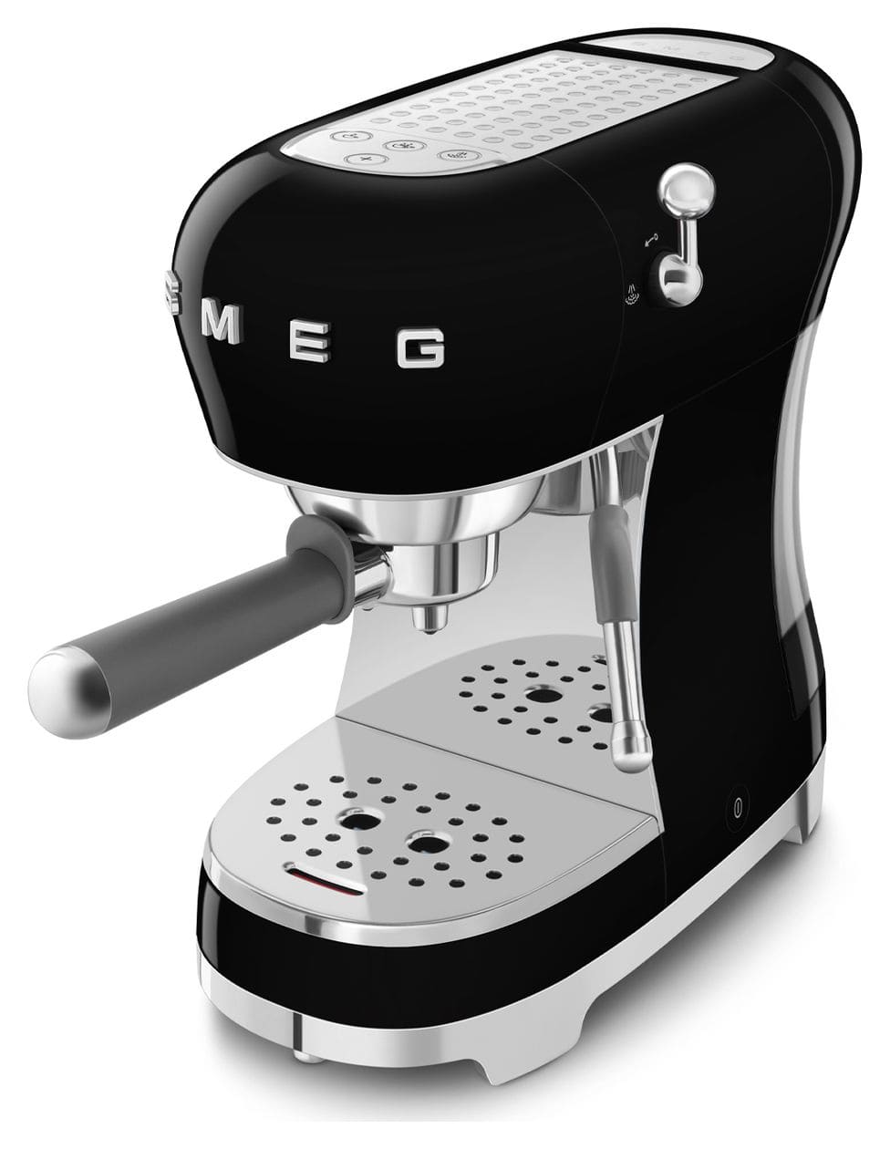 ECF02BLEU Siebträger Kaffeemaschine 15 bar 1350 W  (Schwarz) 