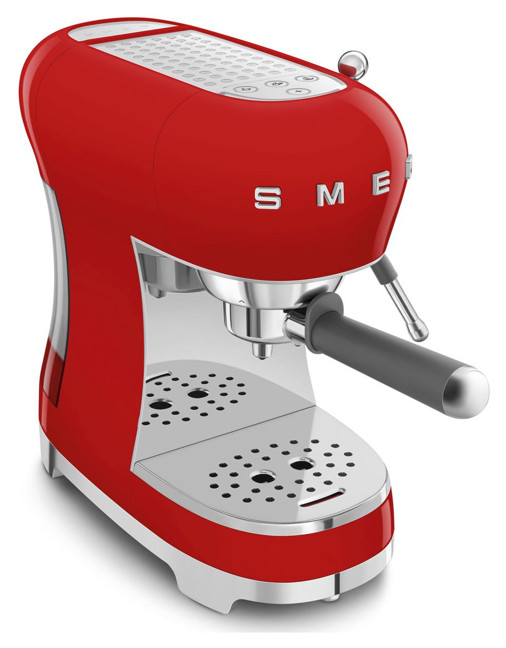 ECF02RDEU Siebträger Kaffeemaschine 15 bar 1350 W  (Rot) 