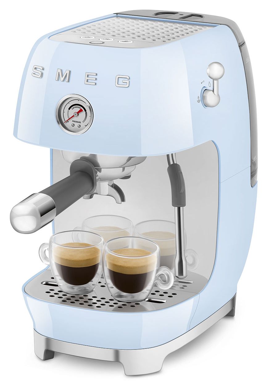 ECF03PBEU Siebträger Kaffeemaschine 15 bar 1480 W  (Blau) 