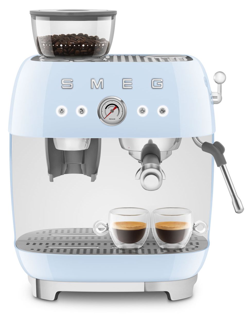 EGF03PBEU Siebträger Kaffeemaschine 15 bar 1650 W  (Blau) 