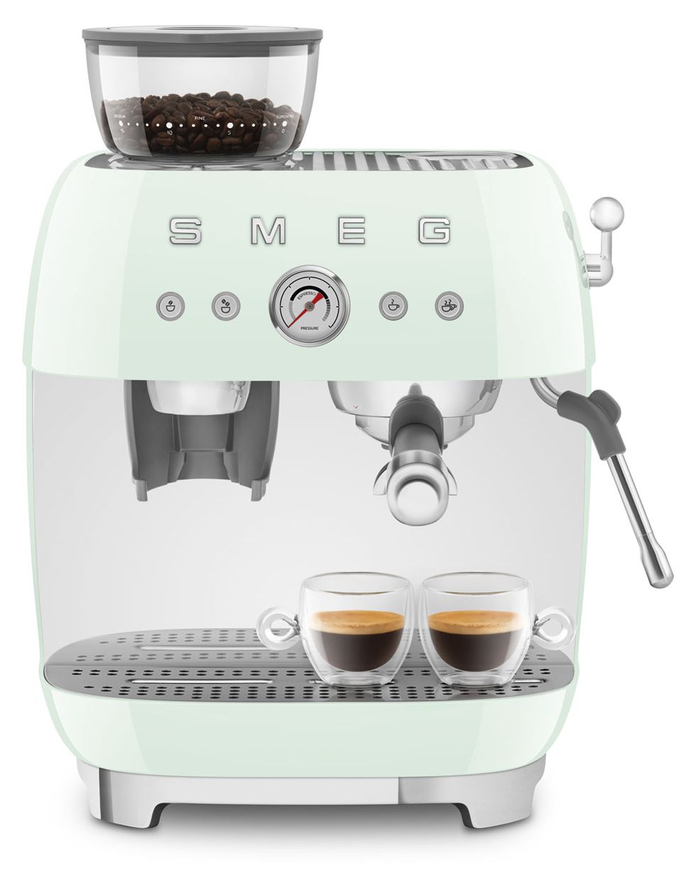 EGF03PGEU Siebträger Kaffeemaschine 15 bar 1650 W  (Grün) 