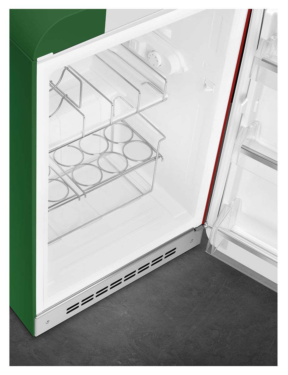 FAB10HRDIT6 135 l / 135 l Kühlschrank freistehend EEK: D 72 kWh Jahr  (Rot) 