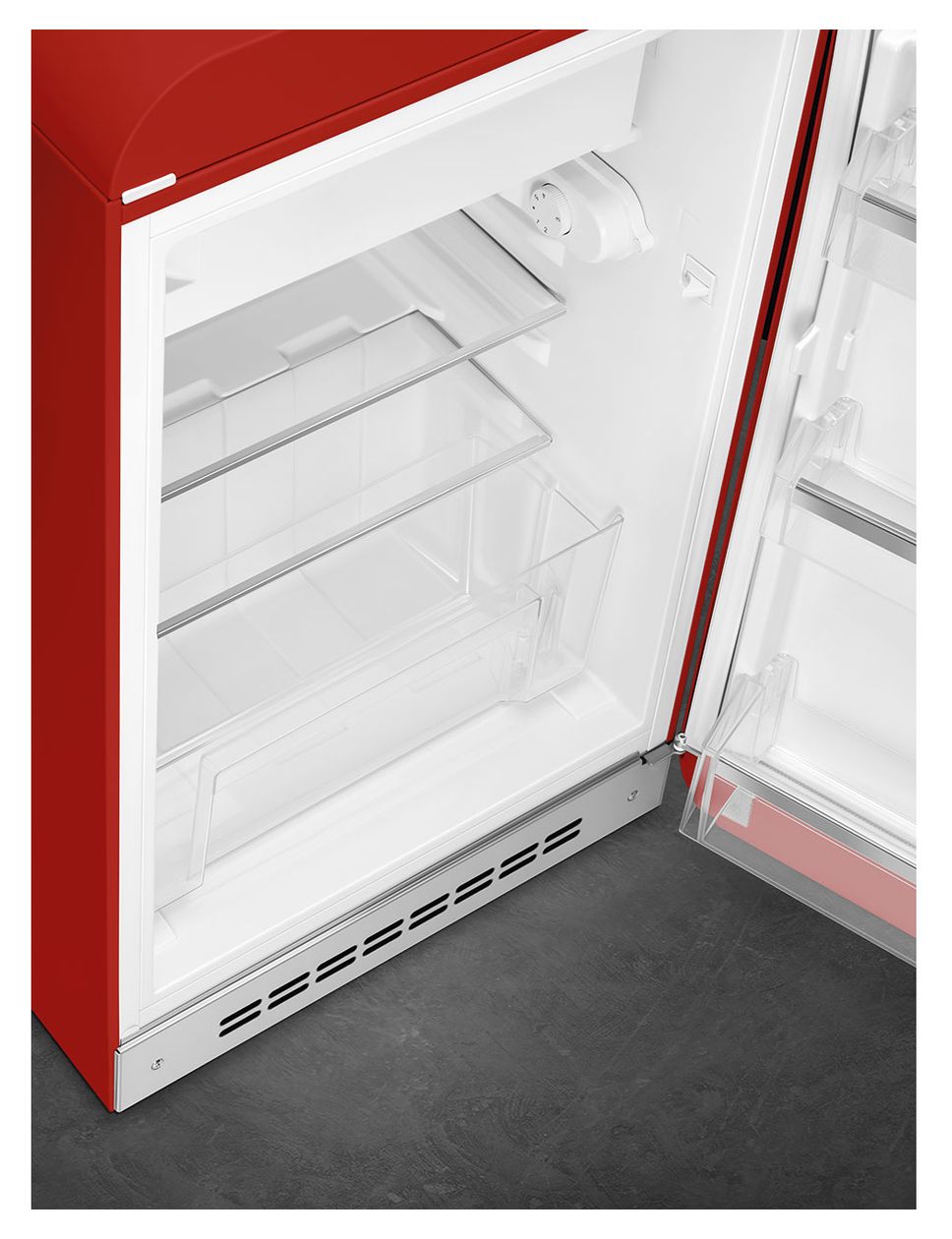 FAB10RRD6 122 l / 105 l Kühlschrank freistehend EEK: D 115 kWh Jahr  (Rot) 