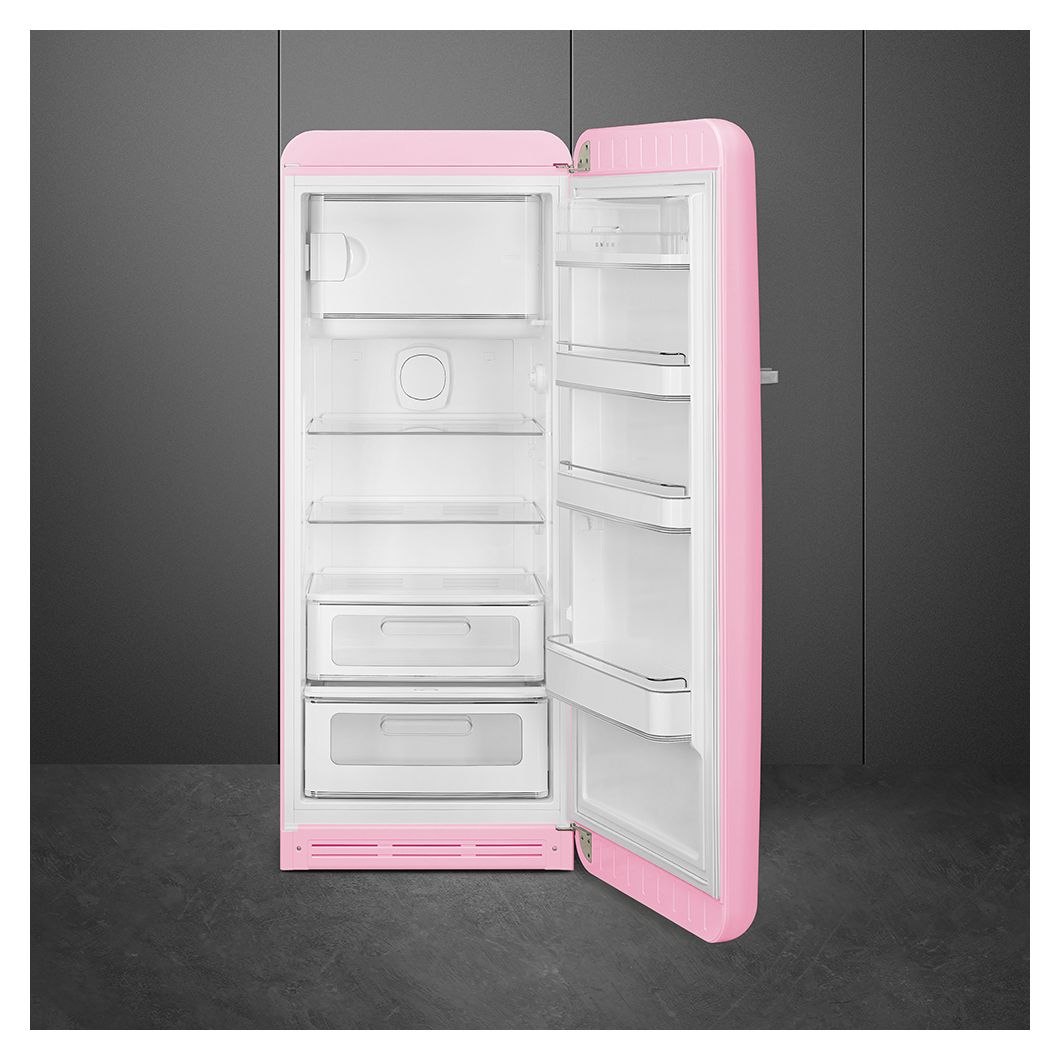 FAB28RPK6 270 l / 244 l Kühlschrank freistehend EEK: C 104 kWh Jahr  (Pink) 