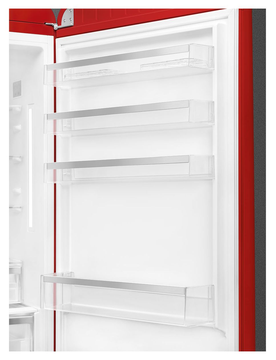 FAB38RRD6 344 l / 137 l Kühl-Gefrierkombi freistehend NoFrost 230 kWh Jahr  (Rot) 