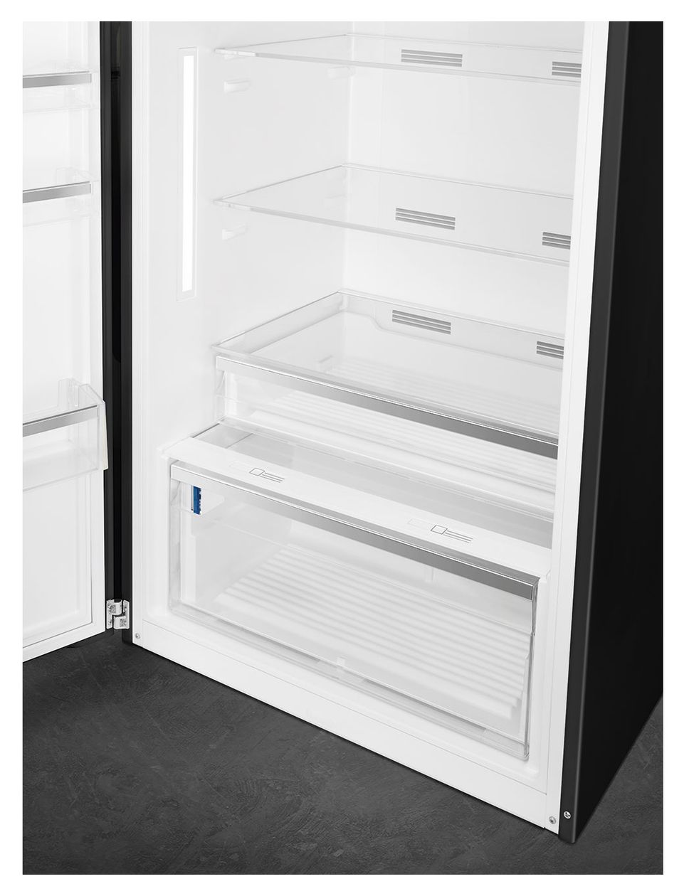 FAB50LBL5 400 l / 124 l Kühl-Gefrierkombi freistehend NoFrost 265 kWh Jahr  (Schwarz) 