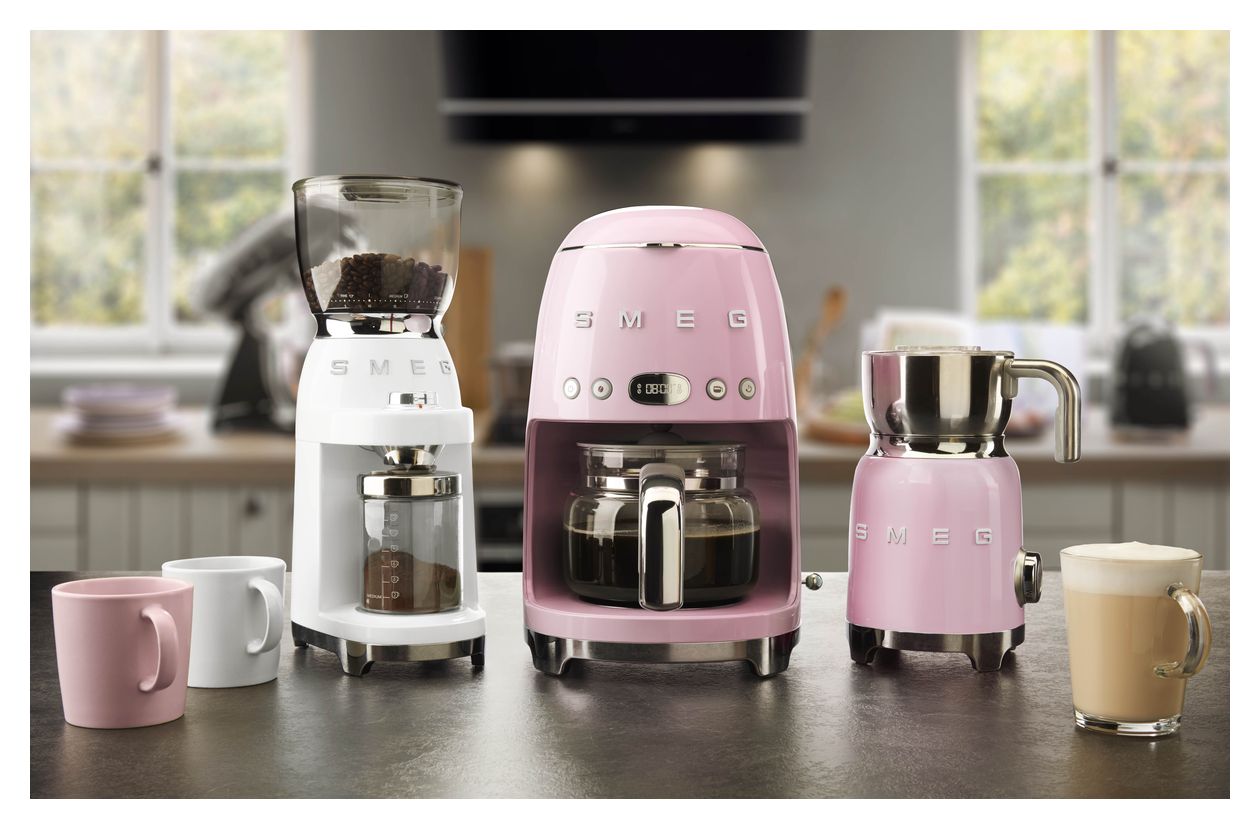MFF01PKEU Milchaufschäumer Automatischer Milchaufschäumer/-wärmer ca. 250 ml  (Pink) 