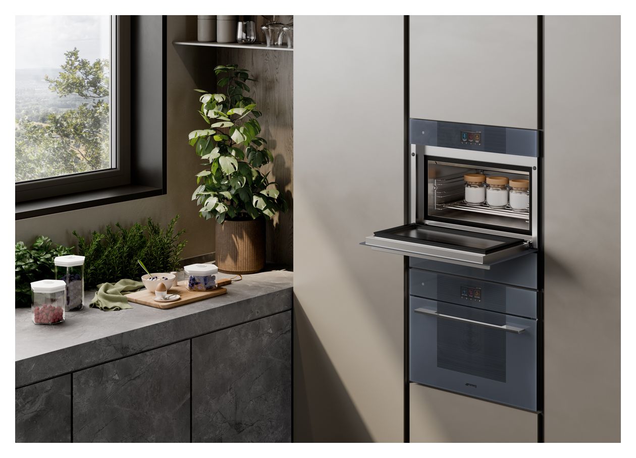 SO4104S4PG Einbaubackofen 41 l Dampfgaren AutoClean 