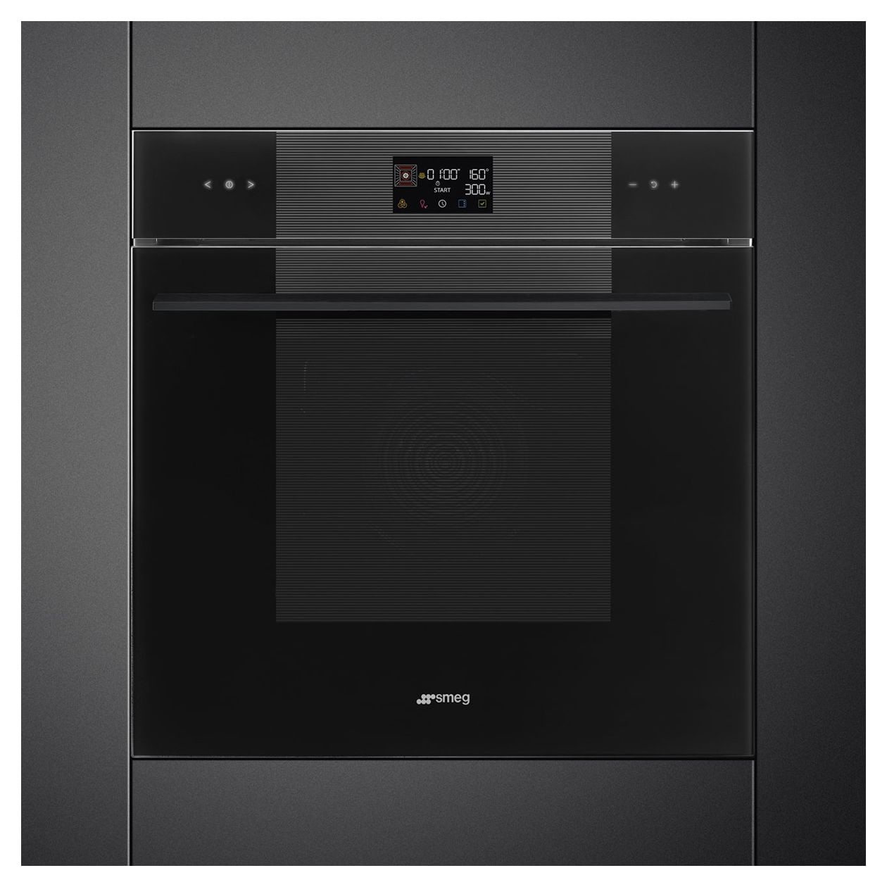 SO6102M2B3 Einbaubackofen 68 l AutoClean Mikrowelle 