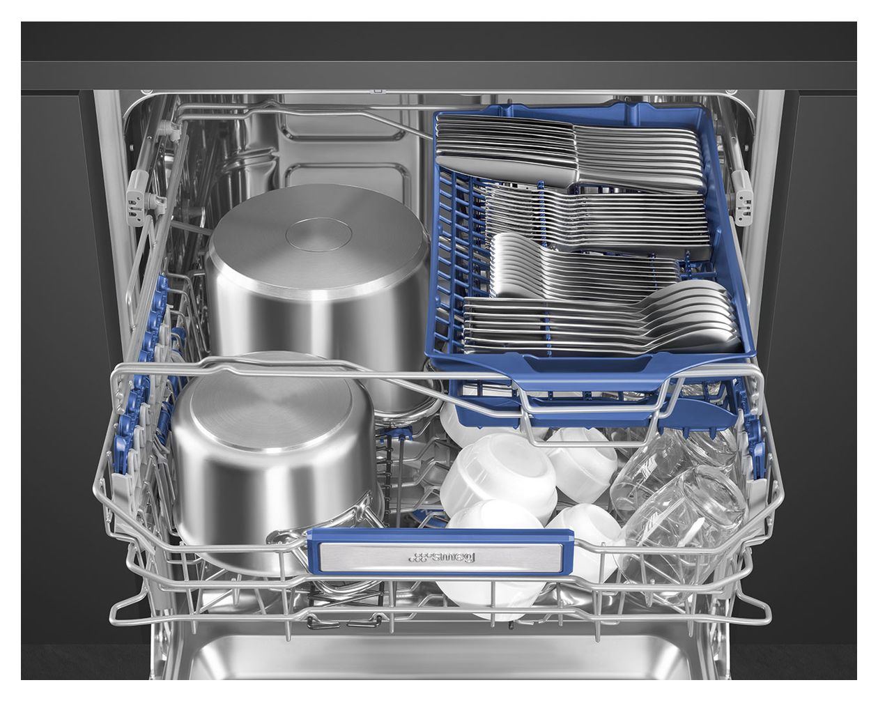 ST323PT 60 cm Geschirrspüler vollintegriert (ohne Front) Sehr leise 14 Maßgedecke aquaStop Funktion Kondensations 