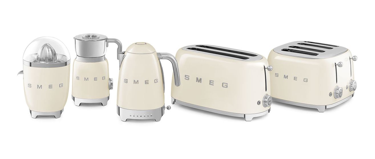 TSF02CREU Toaster 1500 W 4 Scheibe(n) 6 Stufen  (Cremefarben) 