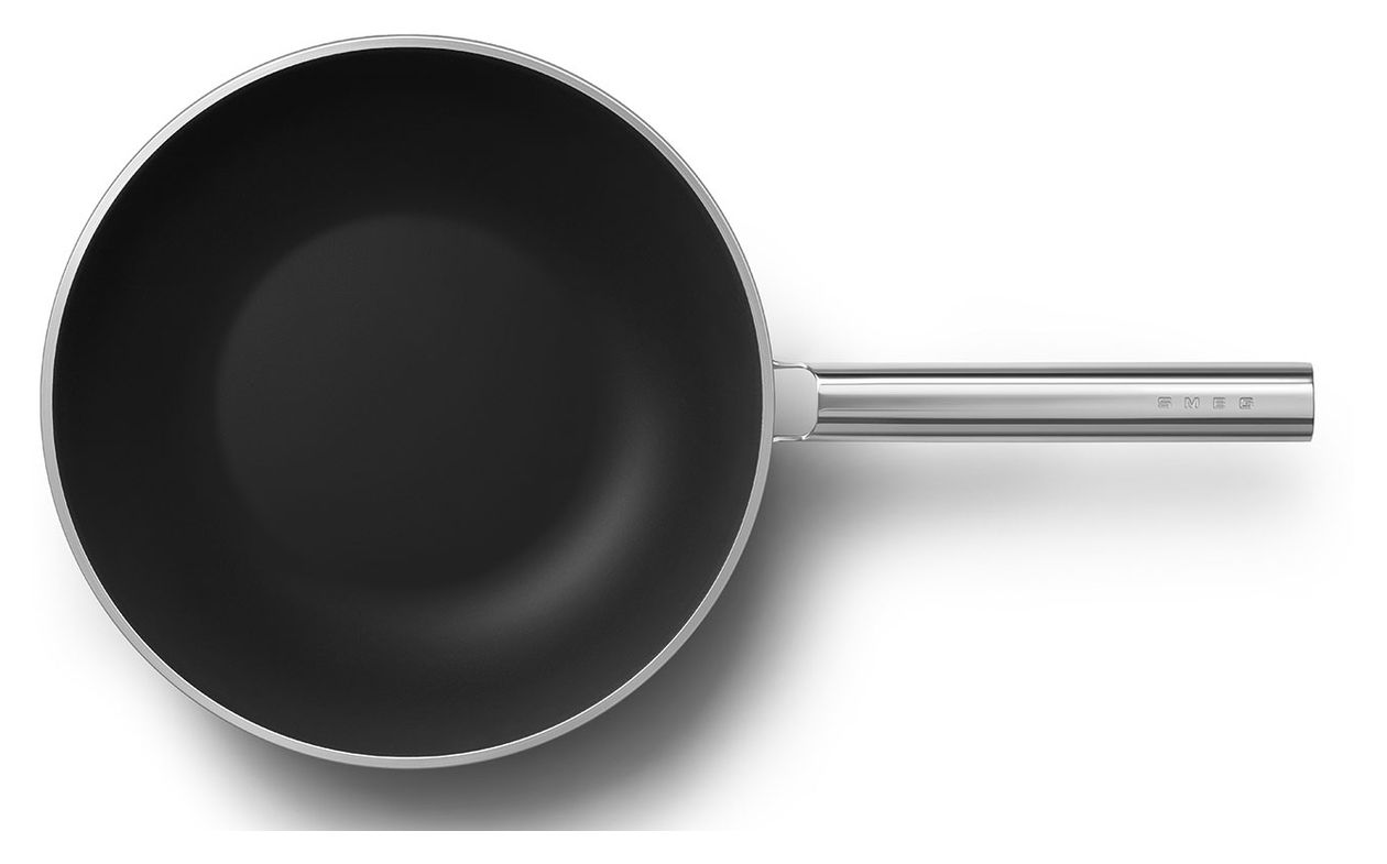 WOF3002EGM Wok 50's Style 30 cm Keramik beschichtet für alle Herdplatten und Backöfen bis 250° Spülmaschinengeeignet 