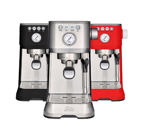Barista Perfetta Plus Siebträger Kaffeemaschine 15 bar 1700 W  (Schwarz) 