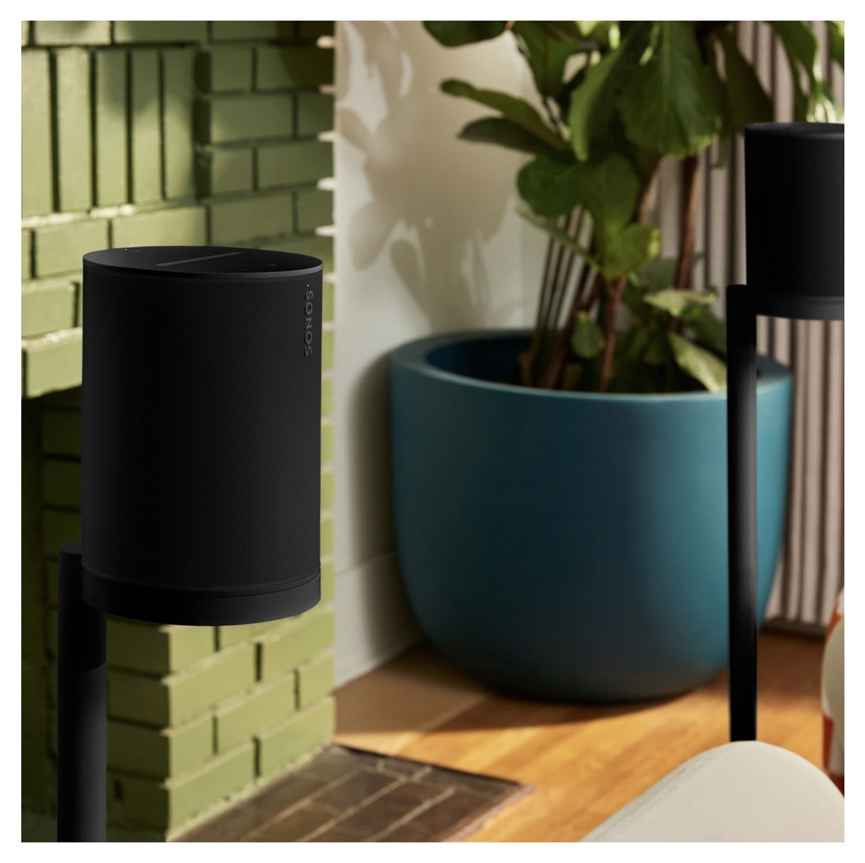 Era 100 SL Wlan Lautsprecher mit Bluetooth  (Schwarz) 