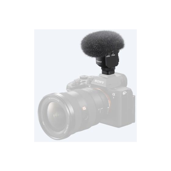 ECM-M1 Digitales Kameramikrofon  (Schwarz) 