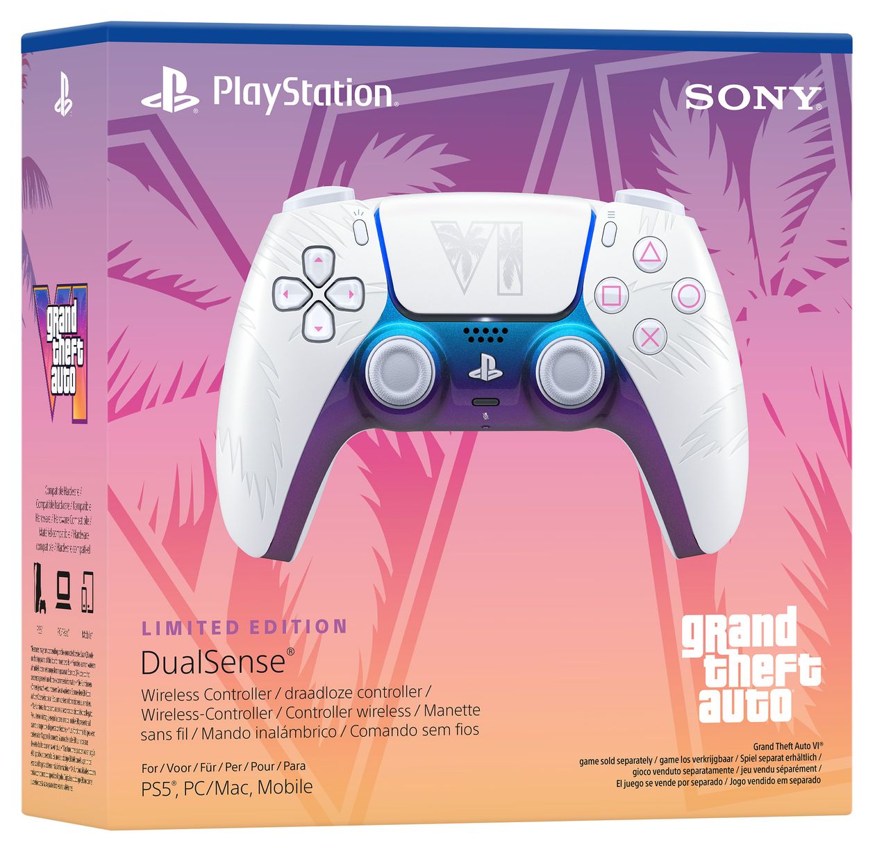 DualSense - Grand Theft Auto VI White Limited Edition 