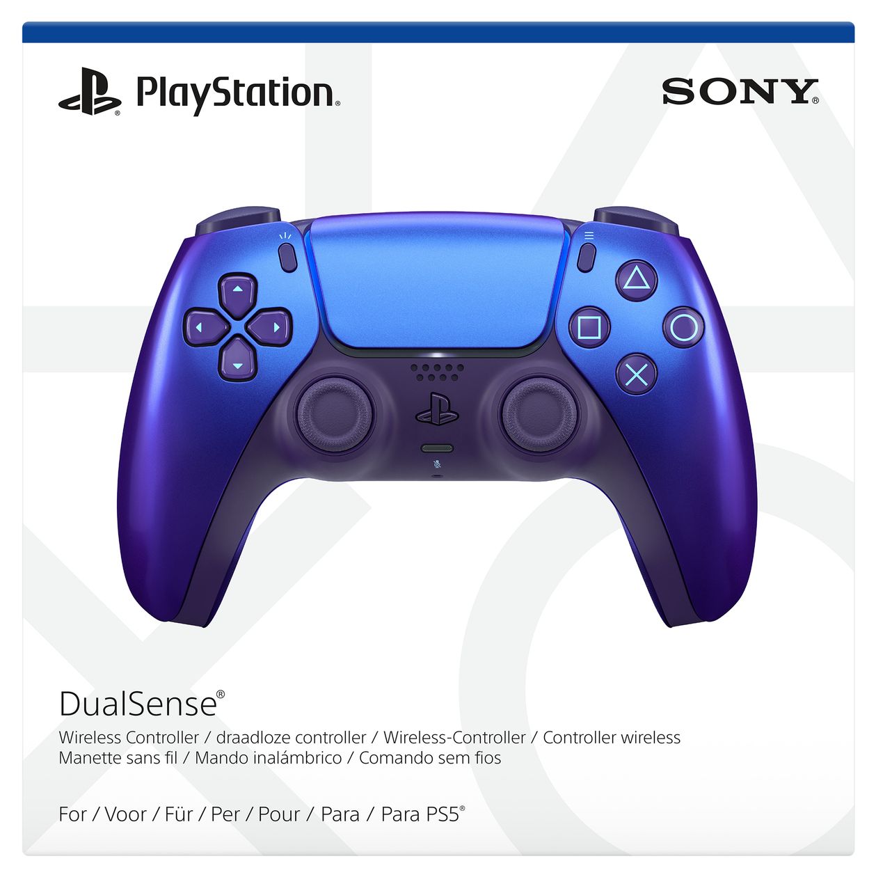 DualSense Wireless Controller Analog / Digital Gamepad für PlayStation 5, Android, MAC, PC, iOS  (Indigo) 