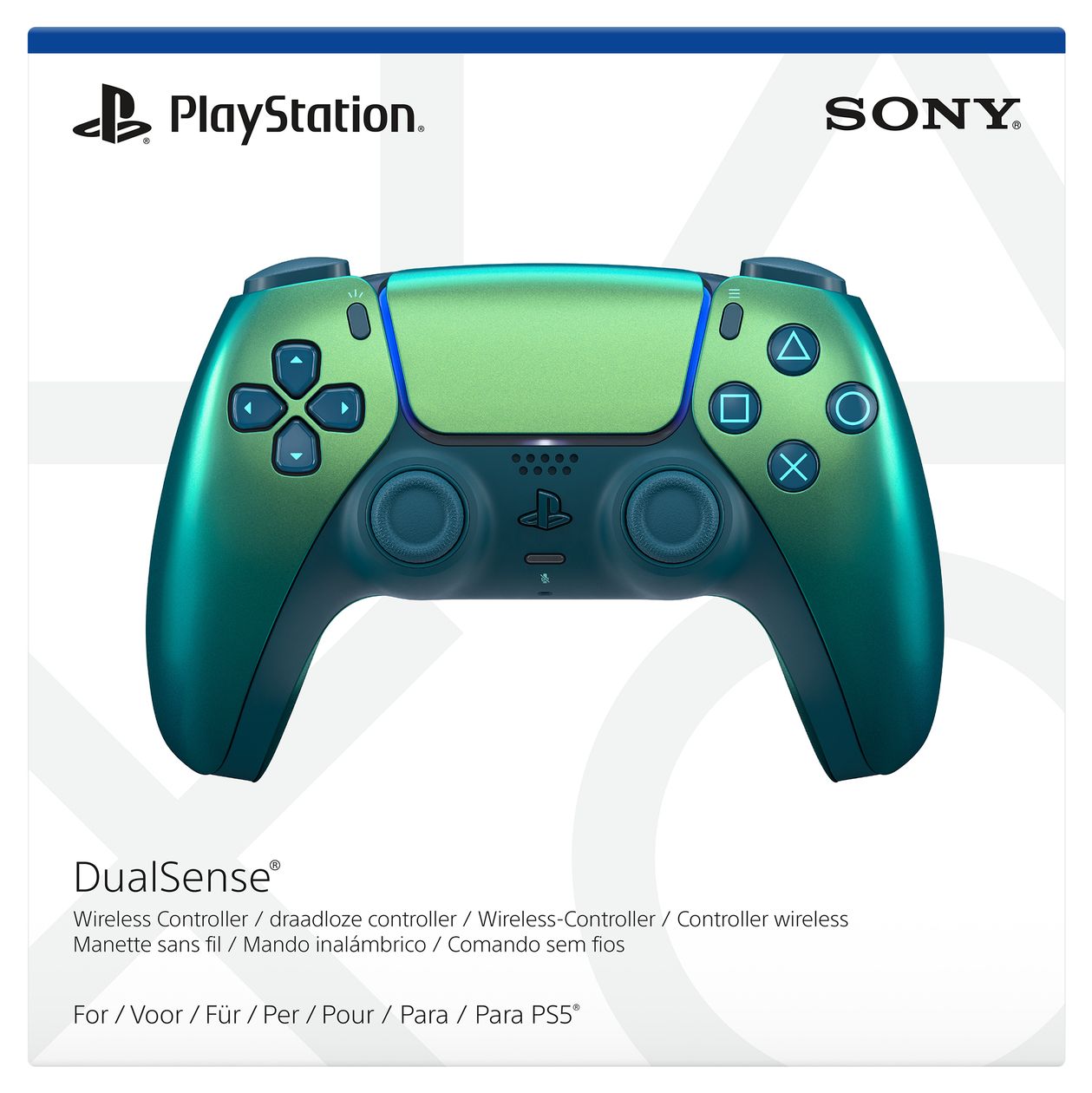 DualSense Wireless Controller Analog / Digital Gamepad für PlayStation 5, Android, MAC, PC, iOS  (Türkis) 