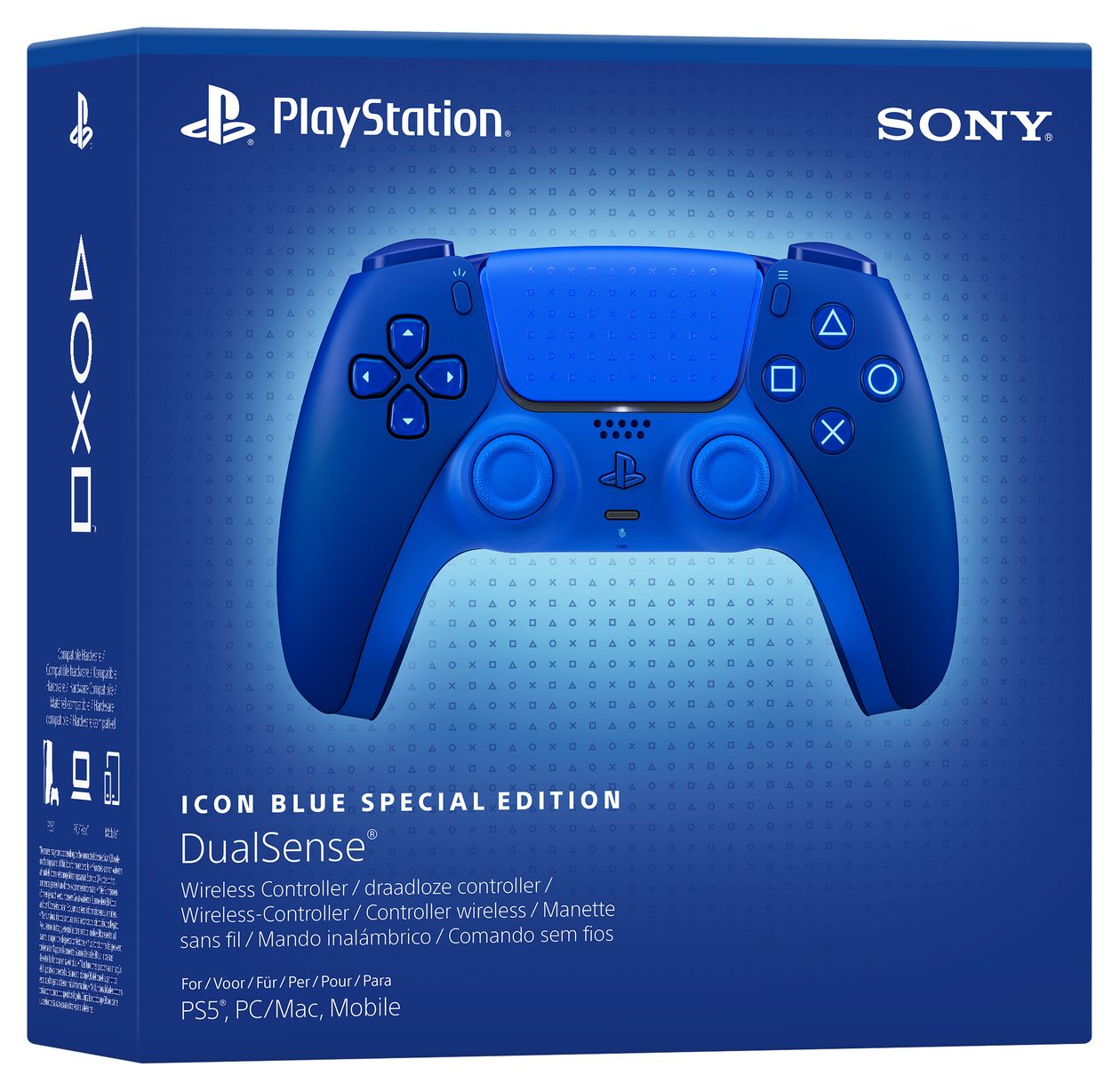 DualSense Wireless Controller Analog / Digital Gamepad für PlayStation PS5  (Blau) 