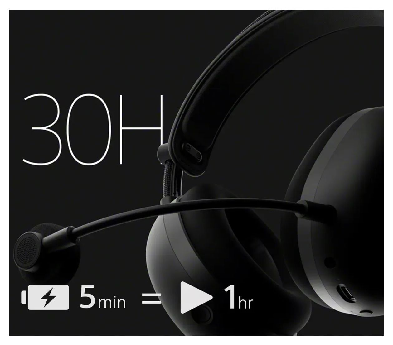 INZONE H9 II Gaming Headset Over Ear Bluetooth Kopfhörer kabellos IPX4 USB Typ-C  (Schwarz) 