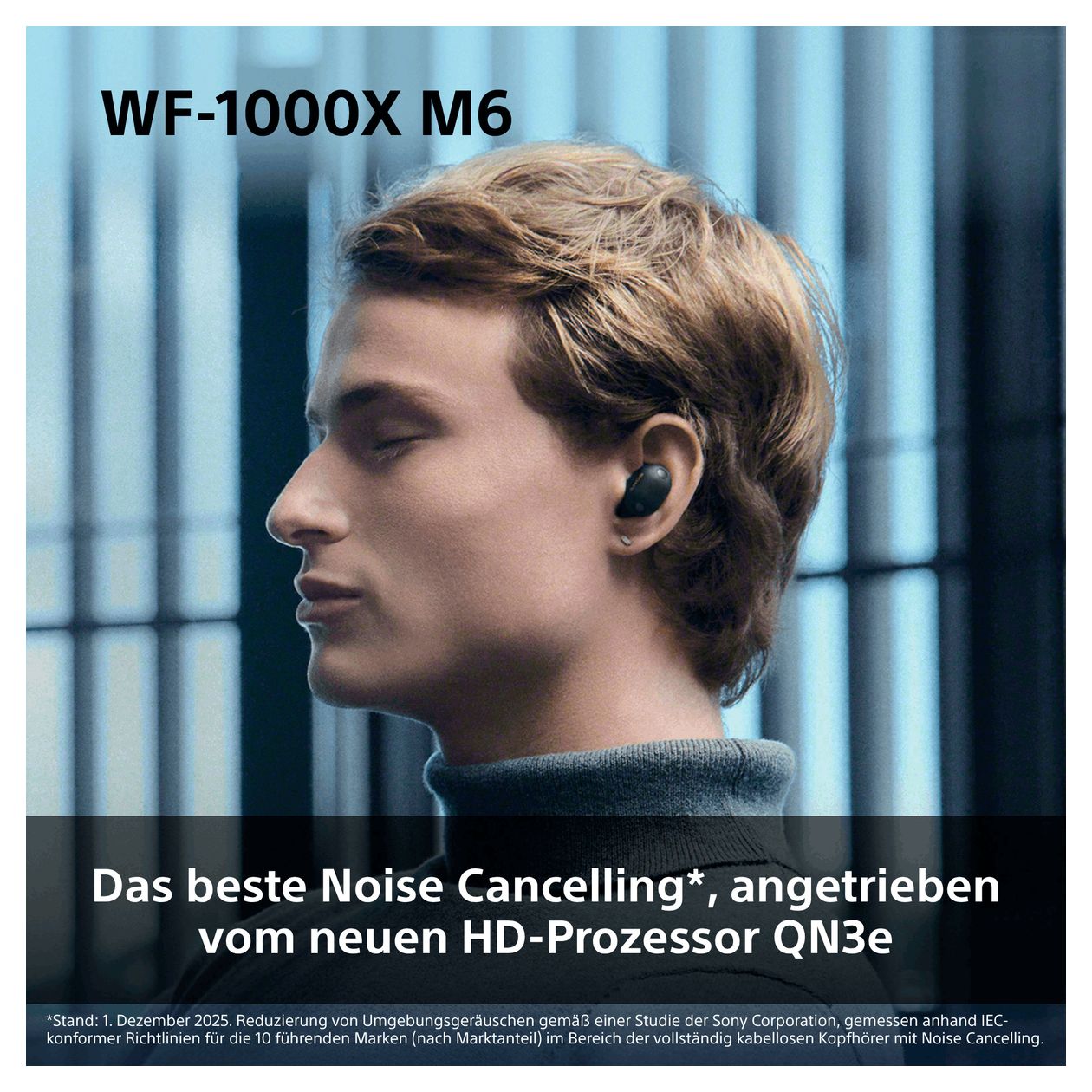 WF-1000XM6 In-Ear Bluetooth Kopfhörer kabellos IPX4  (Schwarz) 