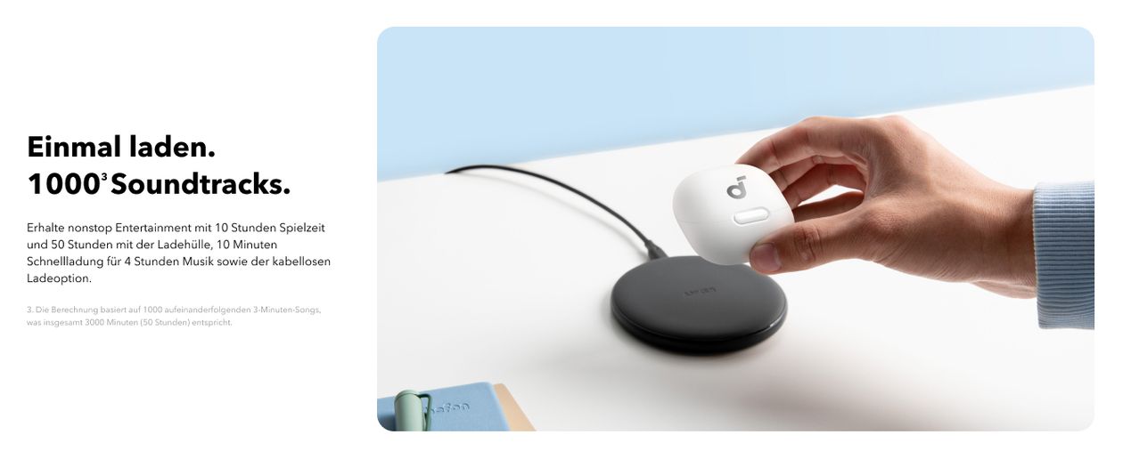 Liberty 4 NC In-Ear Bluetooth Kopfhörer kabellos 10 h Laufzeit IPX4  (Weiß) 
