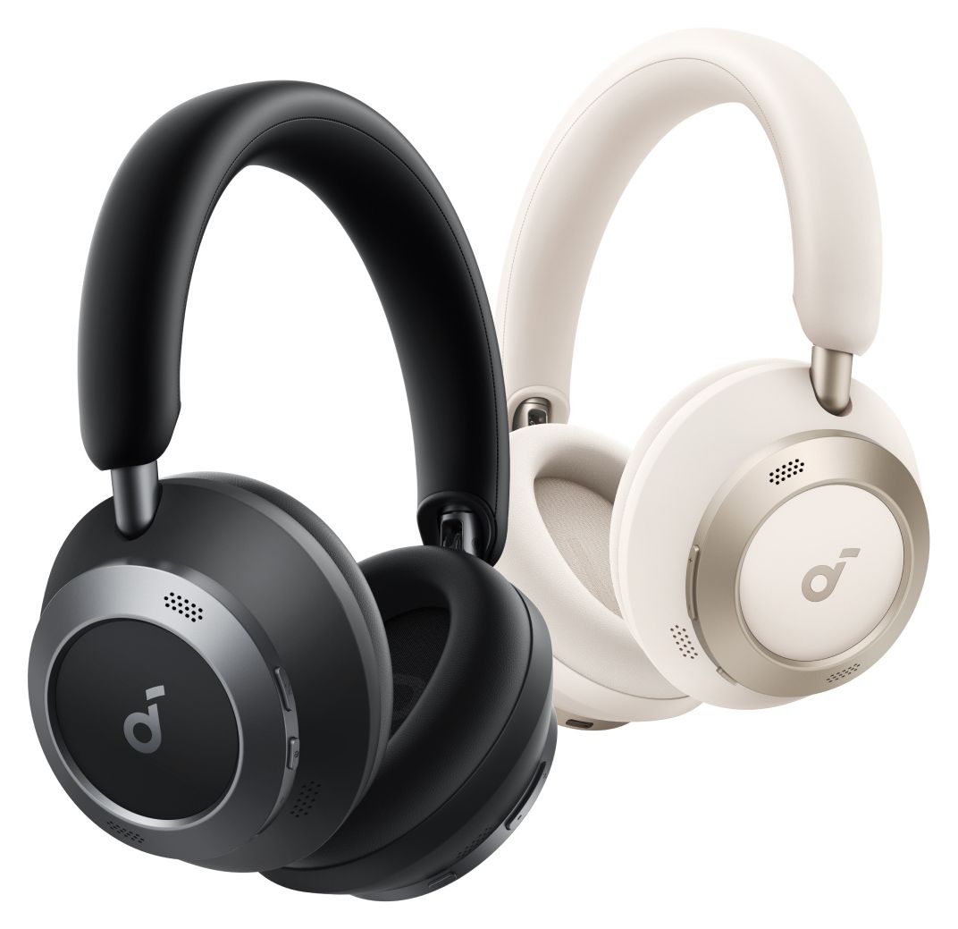 Space One Pro Ohraufliegender Bluetooth Kopfhörer kabellos  (Schwarz) 