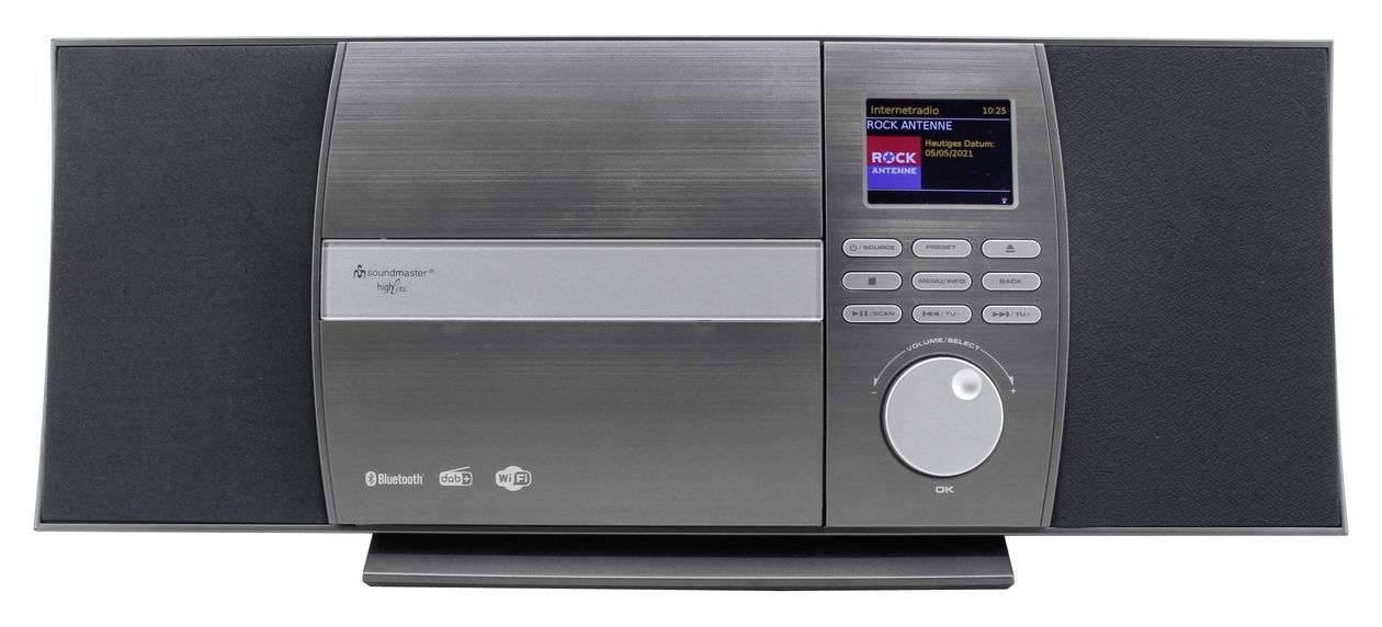 ICD1010AN FM Radio  (Grau) 