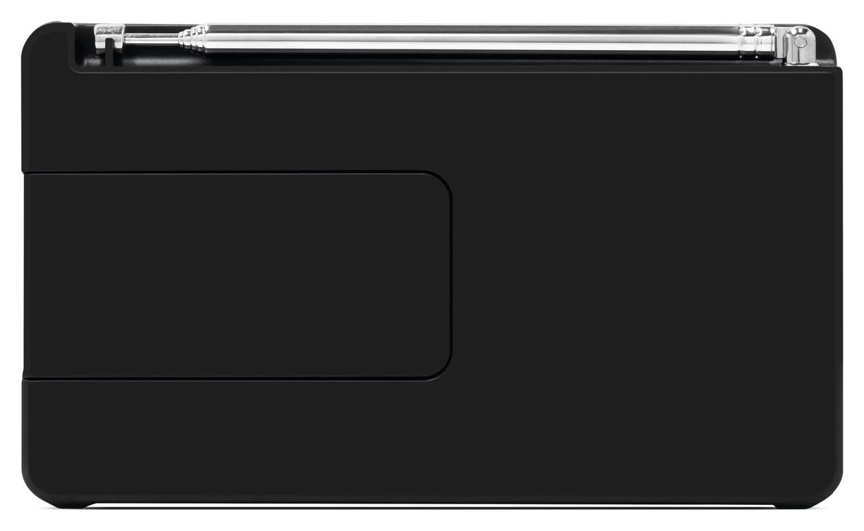 DigitRadio 1A DAB+, FM Radio Tragbar  (Schwarz, Silber) 