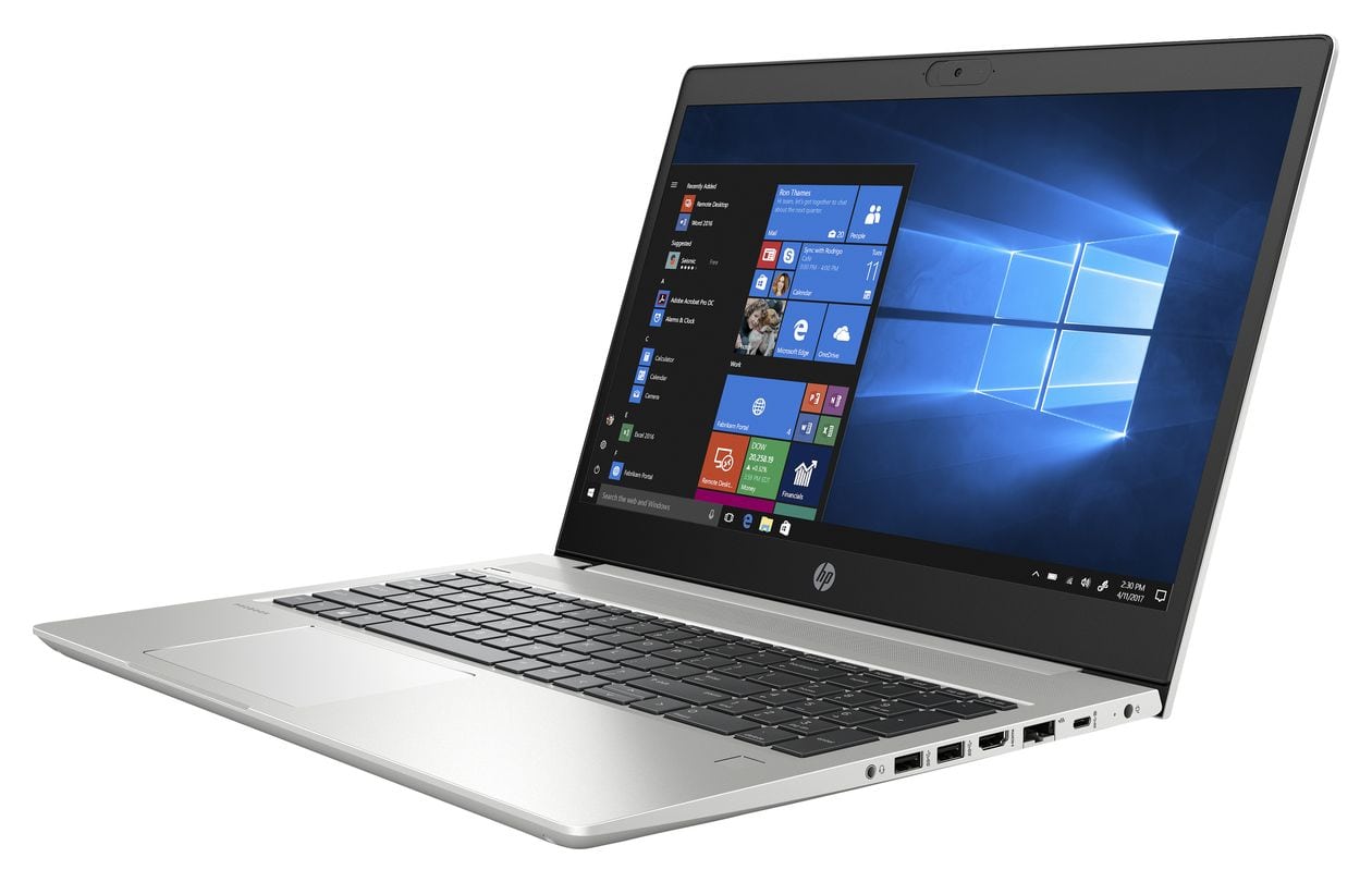HP ProBook 450 G7 Refurbished Full HD Notebook 39,6 cm (15.6 Zoll) 1920 x 1080 Pixel 256 GB SSD 4G Windows 10 Pro Intel® Core™ i5 max. 4,2 GHz  (Silber) 
