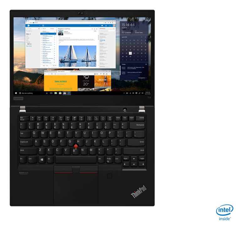 Lenovo ThinkPad T14 Gen 1 (Intel) Refurbished Full HD Notebook 35,6 cm (14 Zoll) 1920 x 1080 Pixel 16 GB Ram 512 GB SSD Windows 10 Pro Intel® Core™ i5 max. 4,4 GHz  (Schwarz) 