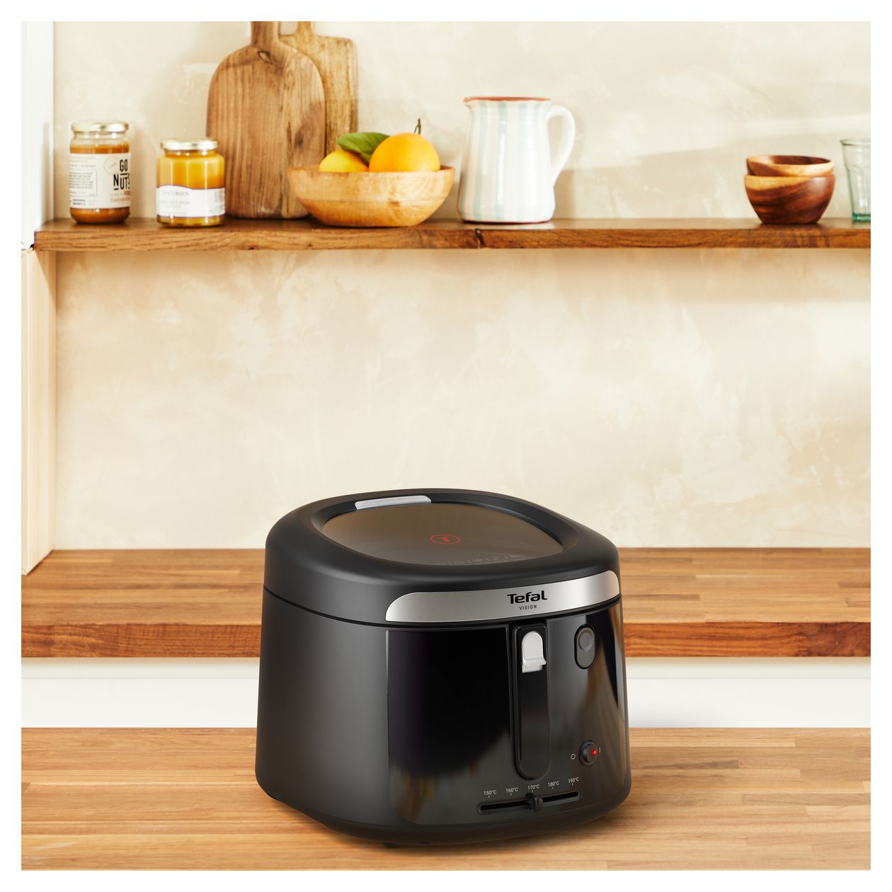 FF2528E0 Vision Fritteuse 2,1 l 1900 W  (Schwarz) 