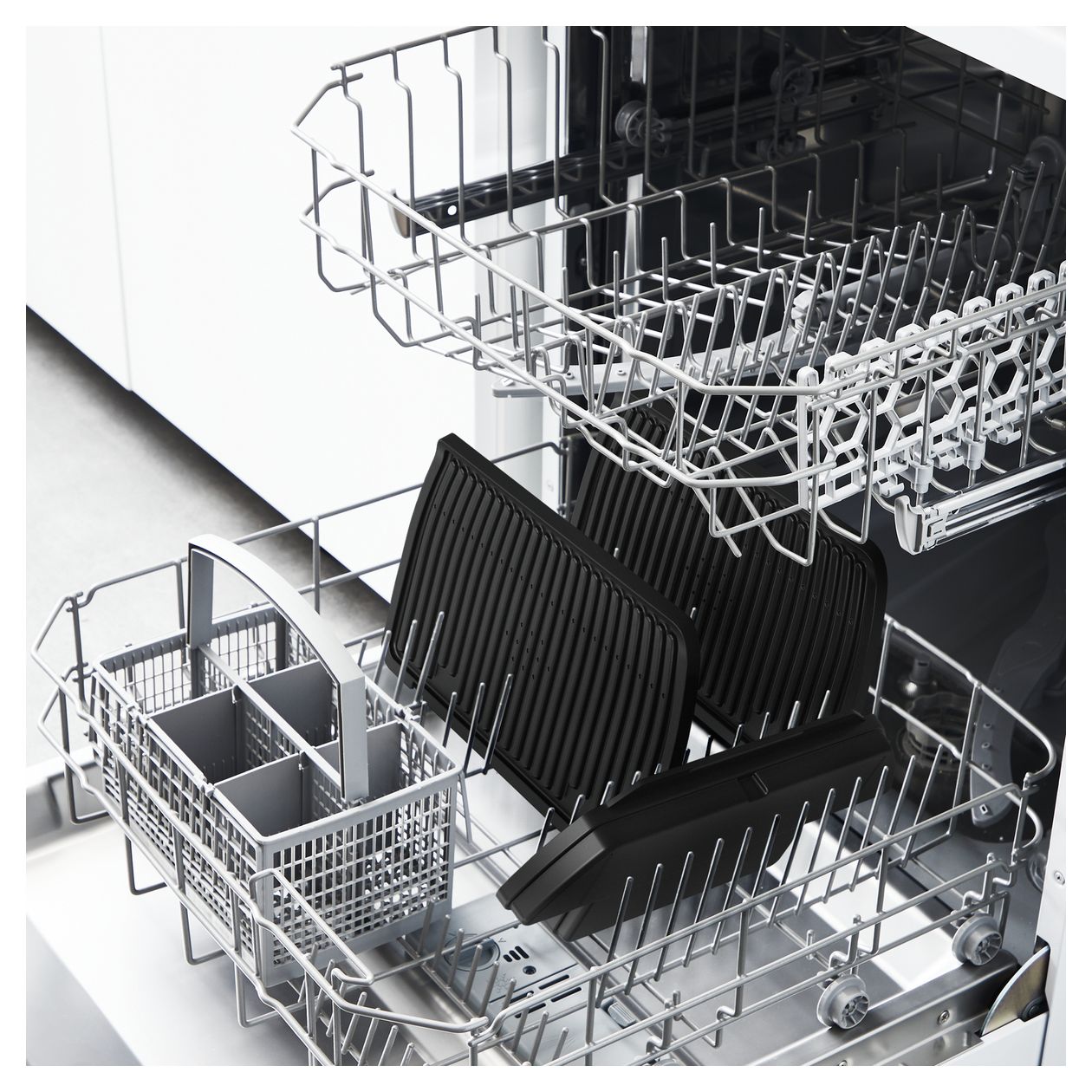 GC727D Optigrill+ XL 1 Zone(n) 2000 W mit 400 x 200 mm Fläche  (Schwarz, Edelstahl) 