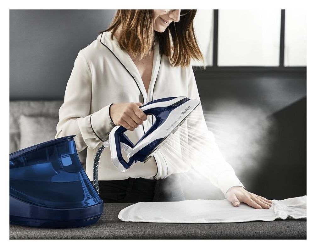 GV9812 Pro Express Vision 3000 W Dampfbügelstation 180 g/min  (Blau, Weiß) 