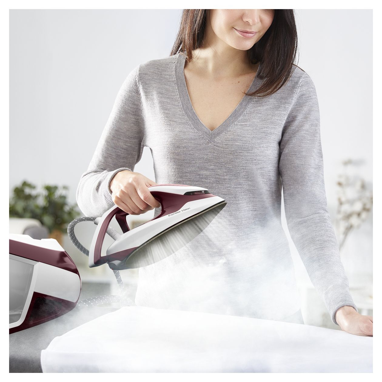 SV8150 Express Vision 2800 W Dampfbügelstation 130 g/min  (Rot, Weiß) 