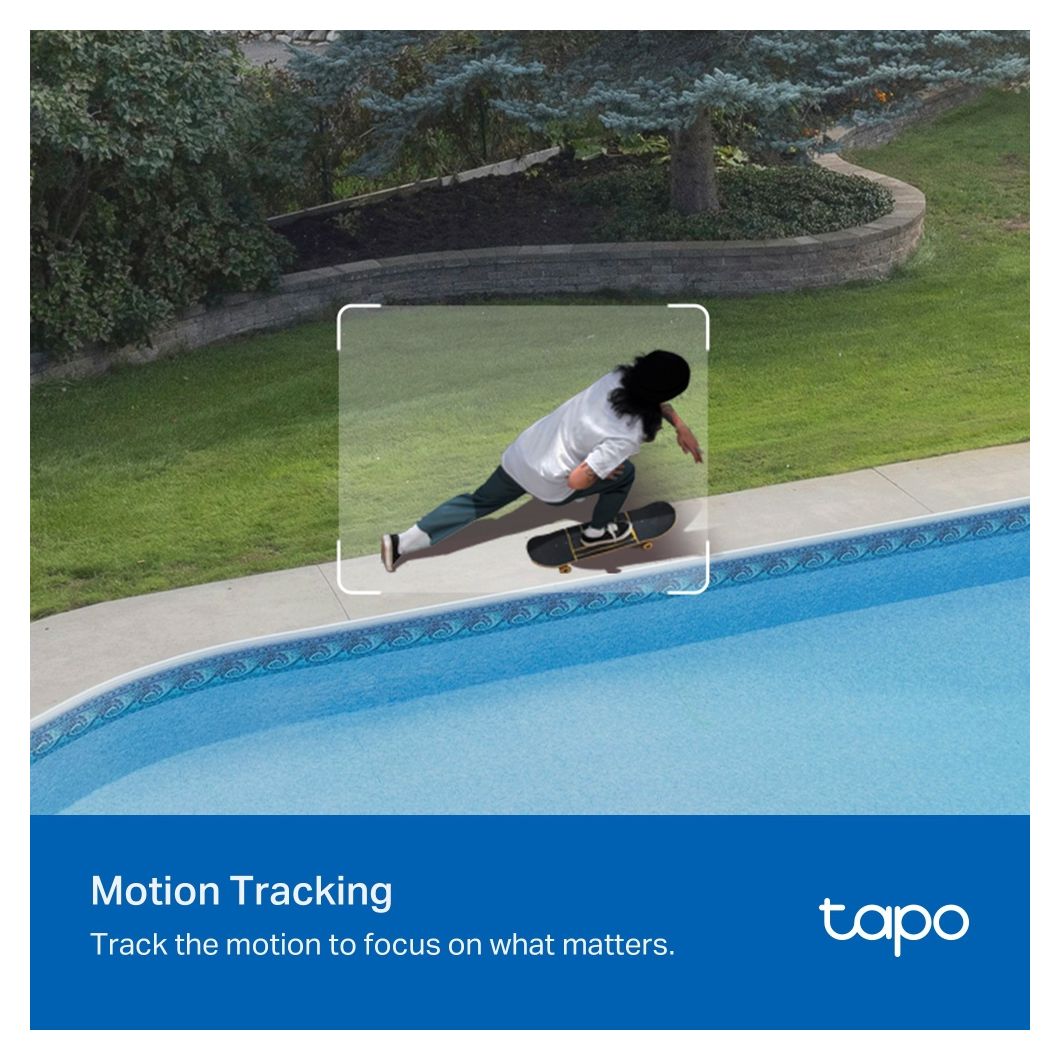 Tapo C530WS 2880 x 1620 Pixel IP-Sicherheitskamera IP66 Außen Nachtsicht  (Weiß) 