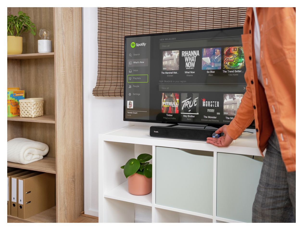 Arys Soundbar 6 W 2.0 Kanäle  (Schwarz) 