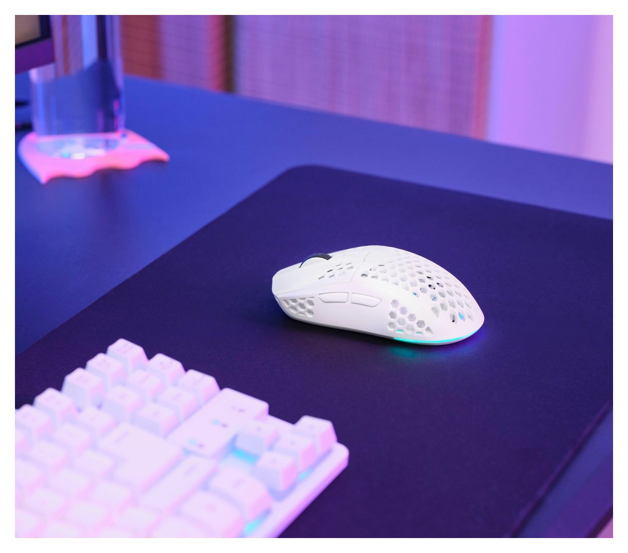 GXT 929 Helox 4800 DPI Gaming Maus Optisch  (Weiß) 