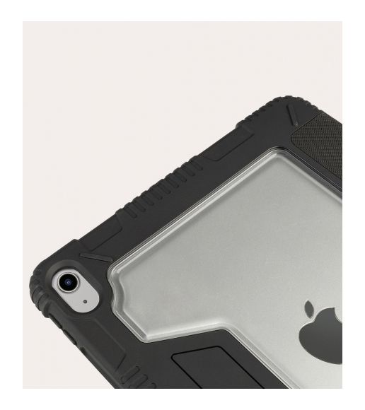 Educo Folio aus Kunststoff für Apple iPad 10.9" 10th gen 2022 iPad A16 (2025) bis 27,7 cm (10.9") mit Magnetverschluss (Schwarz) 