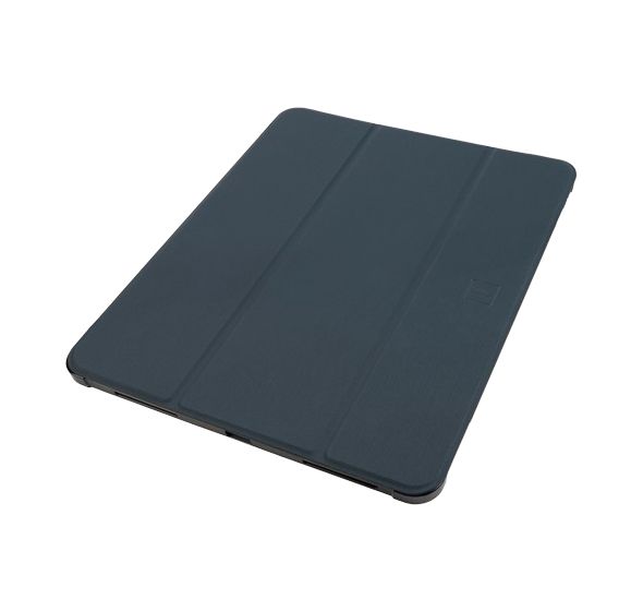 Satin Folio aus Kunststoff für Apple iPad Air 13 Zoll M2/M3 bis 33 cm (13") Schockresistent (Dunkelblau) 