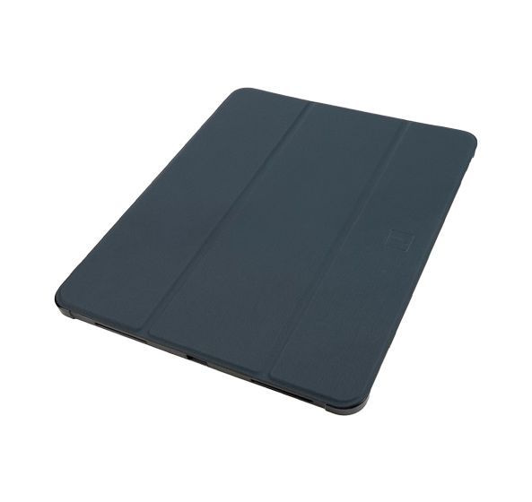 Satin Folio aus Kunststoff für Apple iPad Pro 13 Zoll M4 bis 33 cm (13") Schockresistent (Dunkelblau) 