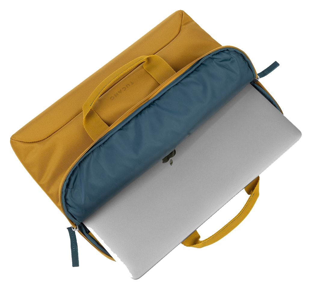 Smilza Notebooktasche bis 39,6 cm (15.6 Zoll) (Gelb) 