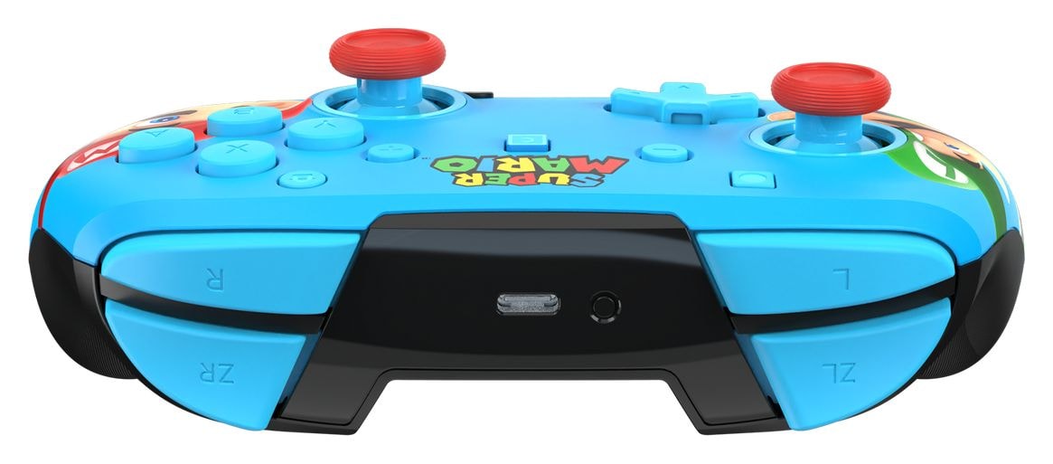 Rematch Wireless Controller Super Mario: Mario & Luigi Gamepad für Nintendo Switch, Nintendo Switch 2, Nintendo Switch Lite, Nintendo Switch OLED  (Mehrfarbig) 