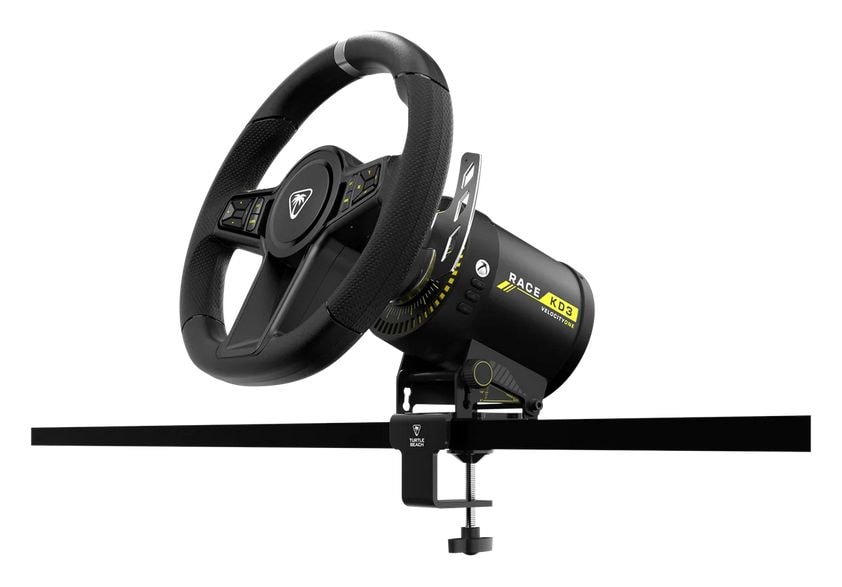 VelocityOne Race KD3 Getriebe + Pedale für Android, PC, Xbox One, Xbox One S, Xbox One X, Xbox Series S, Xbox Series X  (Schwarz) 