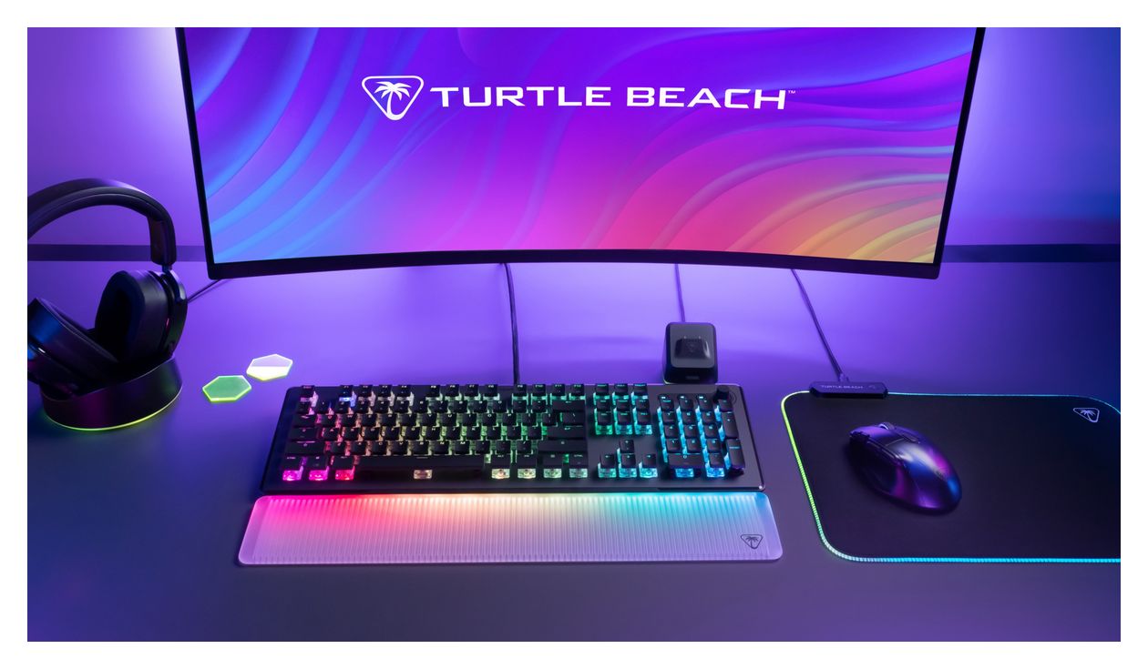 Vulcan II Max RGB-LED Gaming Tastatur USB  (Schwarz) 